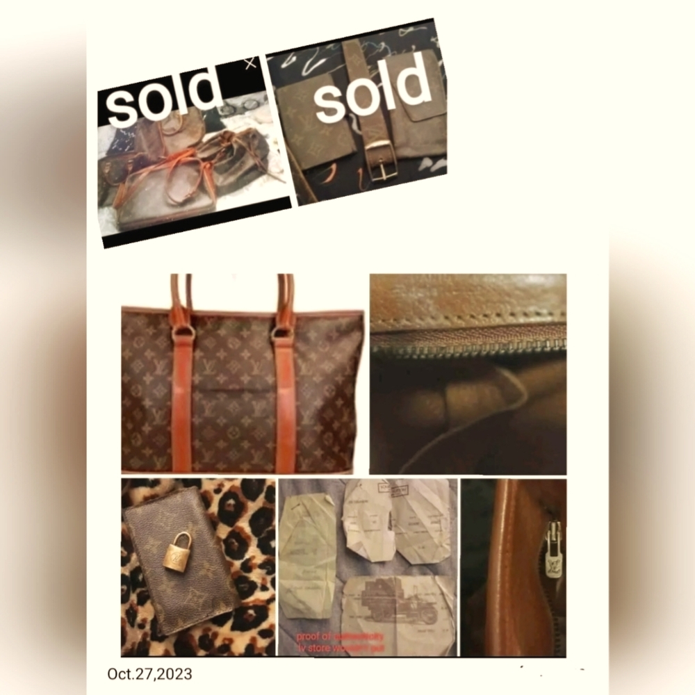 Giving VS Getting Stevies giving this VINTAGE LV TOTE
